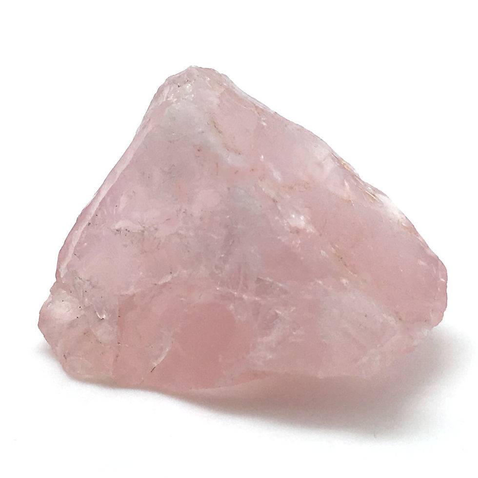 Thumbnail: Rose Quartz Raw • Brazil • 25.2 grams ~ 35x30x24mm