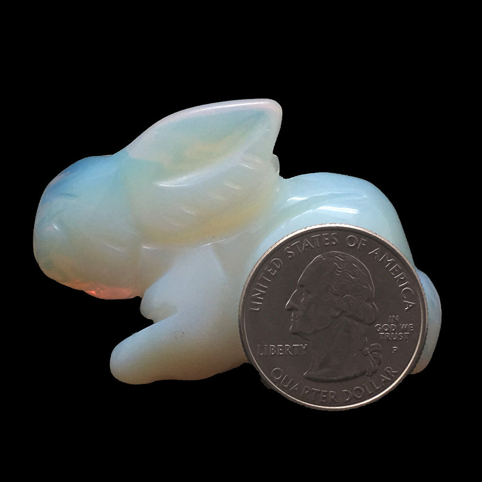 Thumbnail: Opalite Bunny • 58.5 grams ~ 56x39x25mm
