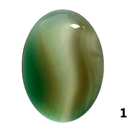 55AG-69-3022GRD Agate Oval Cabochon • 30x22mm | SmokyMountainBeads.com