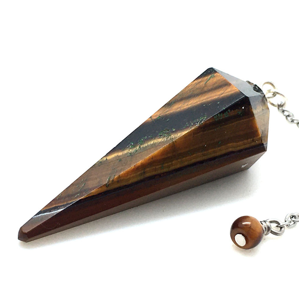 Golden Tiger Eye Pendulum • 11.8 grams ~ 45x18mm