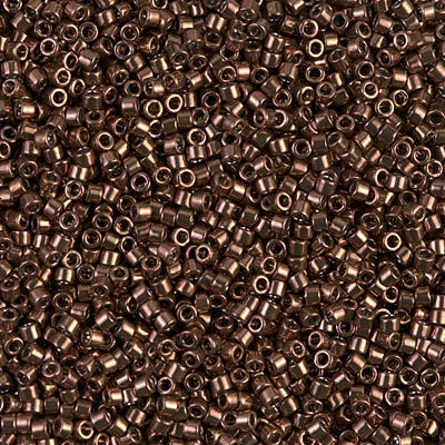 DB0460 Nickel-Plated Cinnamon Delica 11/0 Seed Beads | SmokyMountainBeads.com
