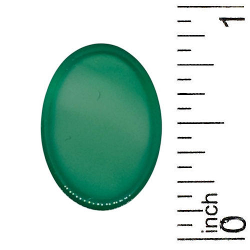 55AG-69-1813GRD • Agate Oval Cabochon • 18x13mm | SmokyMountainBeads.com