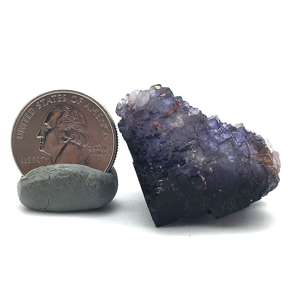 Thumbnail: Cubic Fluorite • Muzquiz, Mexico • 32.5 grams ~ 38x33x28mm