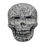 Thumbnail: 96LVS-5239N Volcanic Lava Stone Skull | SmokyMountainBeads.com