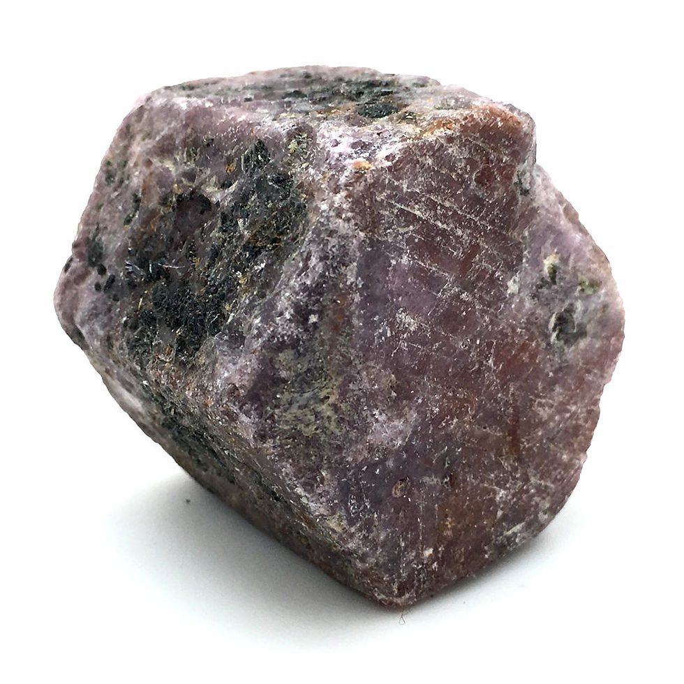 Thumbnail: Ruby Corundum • Afghanistan • 124.4 grams ~ 40x37x35mm