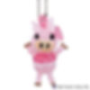 MFK35 • Pig • Miyuki Mascot Fan Ornament Kit | SmokyMountainBeads.com