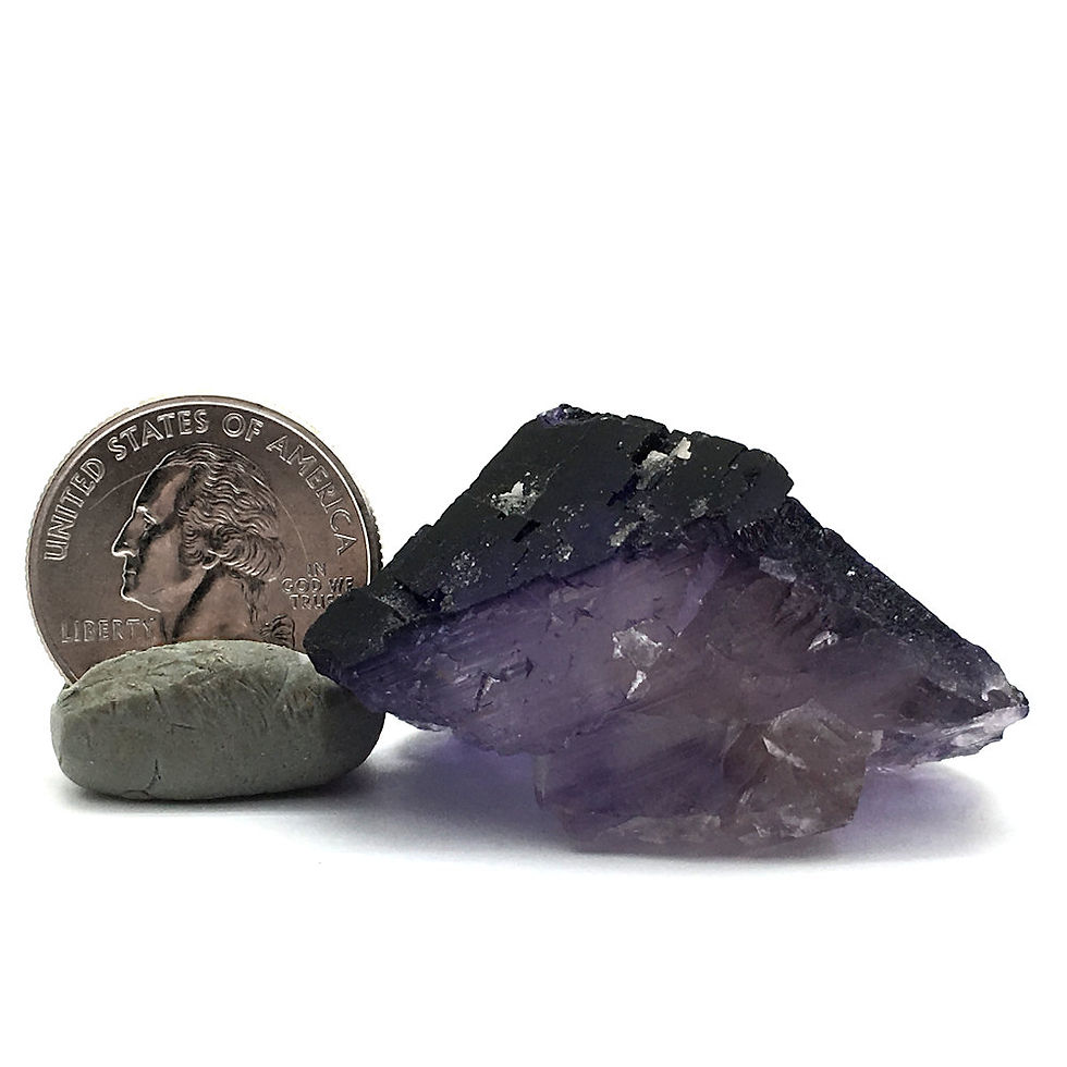 Thumbnail: Cubic Fluorite • Muzquiz, Mexico • 40.5 grams ~ 46x35x25mm