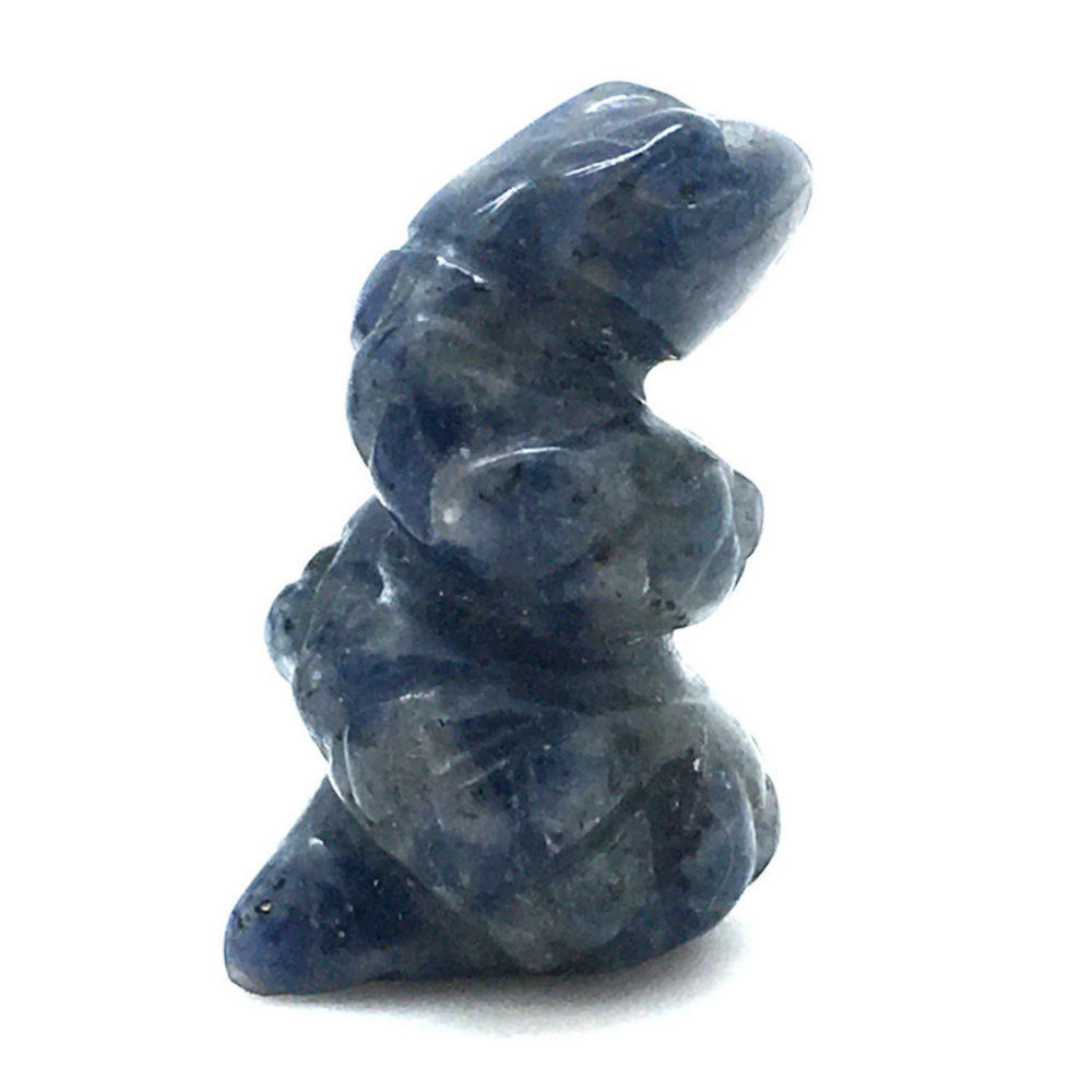 Sodalite Snake • 6.0 grams ~ 25x23x15mm • 87100SNK-SD-6-0 | SmokyMountainBeads.com