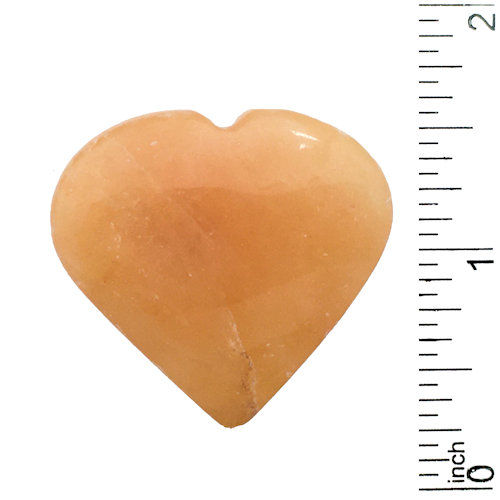 Thumbnail: Orange Aventurine Heart • 95100AVo-14-3 | SmokyMountainBeads.com
