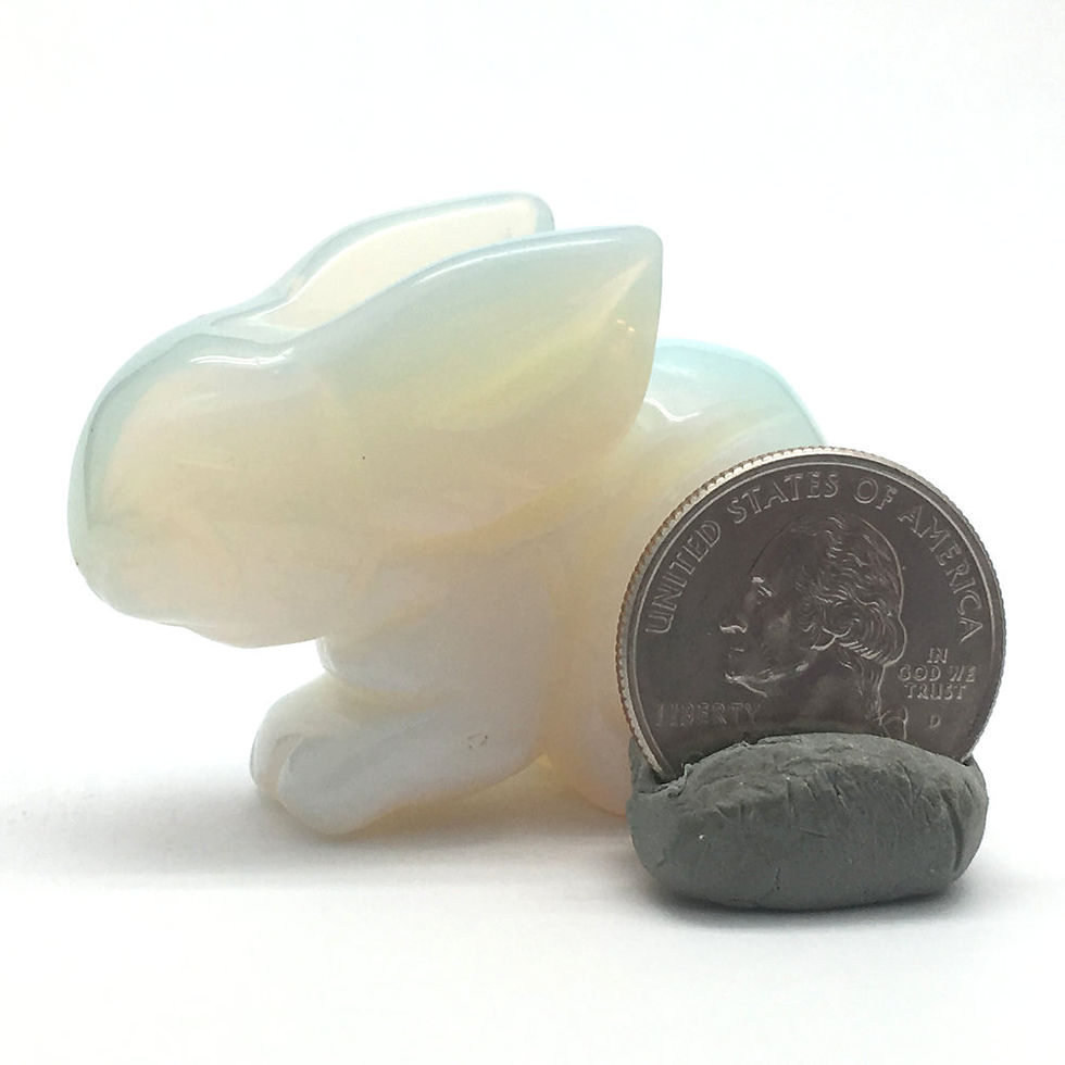Thumbnail: Opalite Bunny • 58.5 grams ~ 56x39x25mm