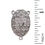 Thumbnail: Miraculous Medal Rosary Link • 23x14mm • 33RE-2314-12 | SmokyMountainBeads.com