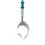 Thumbnail: Indicolite Leaf Suncatcher • Swarovski • 6 1/8" • 05600SC-6735-379 | SmokyMountainBeads.com