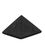 Thumbnail: 80SHG-21-9 • Shungite Pyramid • 32x33x22mm | SmokyMountainBeads.com