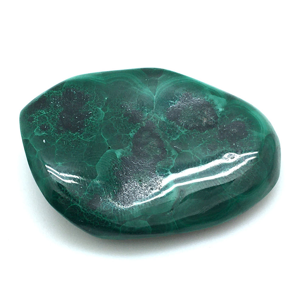 Thumbnail: Malachite Nugget • Congo • 20.6 grams ~ 42x30x8mm | smokymountainbeads