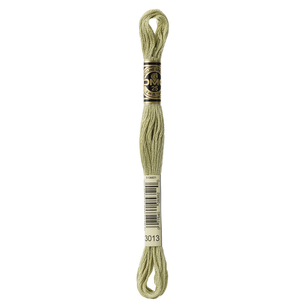 Thumbnail: 3013 • Khaki Green Light Floss • DMC | SmokyMountainBeads.com