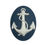 Thumbnail: 55100RES-2518FG-10BL Anchor Cameo Cabochon | SmokyMountainBeads.com