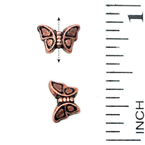 Butterfly Beads • 5x8mm • 94-5650-18 | SmokyMountainBeads.com