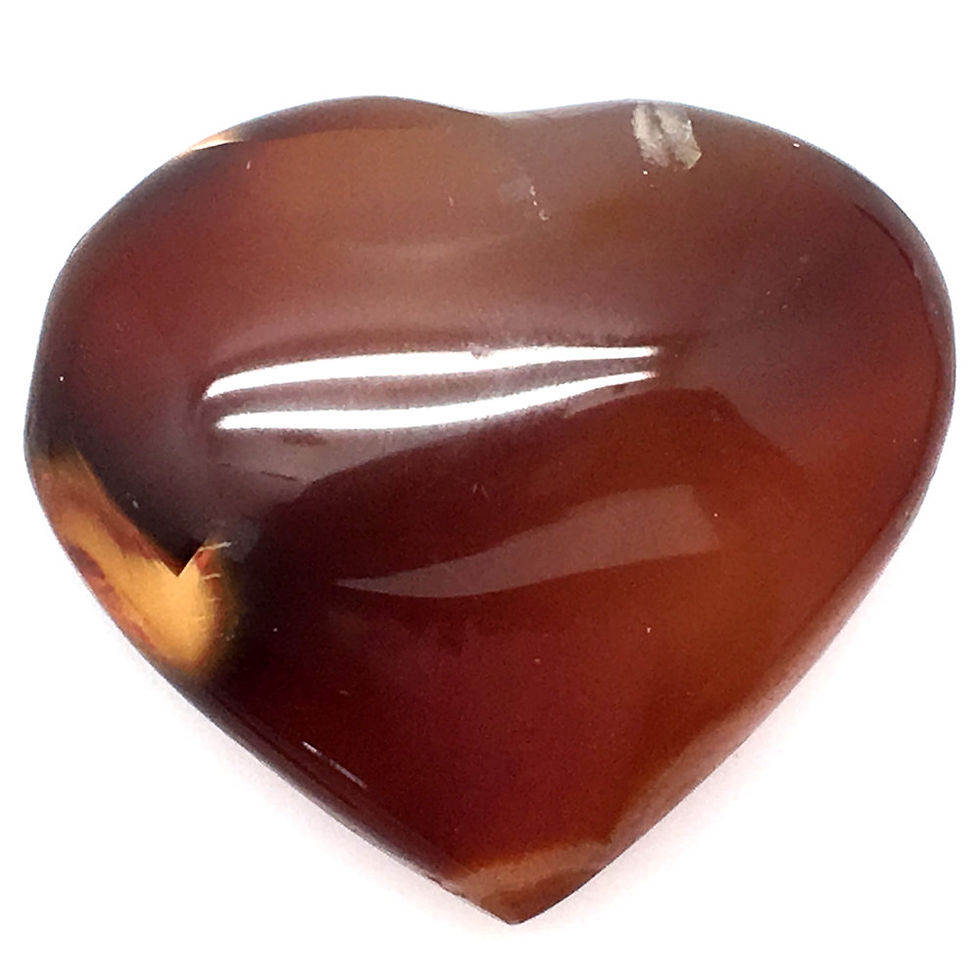 Thumbnail: Carnelian Heart • Madagascar • 37.6 grams ~ 44x40x18mm