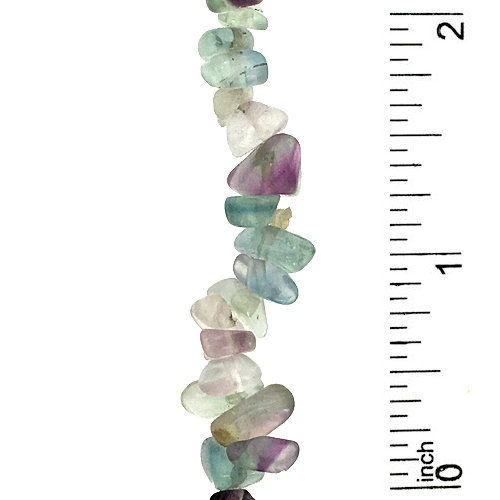 Fluorite Chip Bracelet • BR-50000FLR-7 | SmokyMountainBeads.com