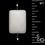 Thumbnail: 130100JD-FC1410WHT • White Jade Jadeite Faceted Rectangle Beads • 14x10x5mm  | SmokyMountainBeads.com