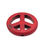 Thumbnail: 135100Ho-F2004-RED • Howlite Peace Sign Beads • 20x4mm | SmokyMountainBeads.com