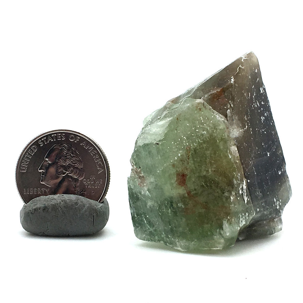 Thumbnail: Green Calcite • Mexico • 74.4 grams ~ 46x40x29mm