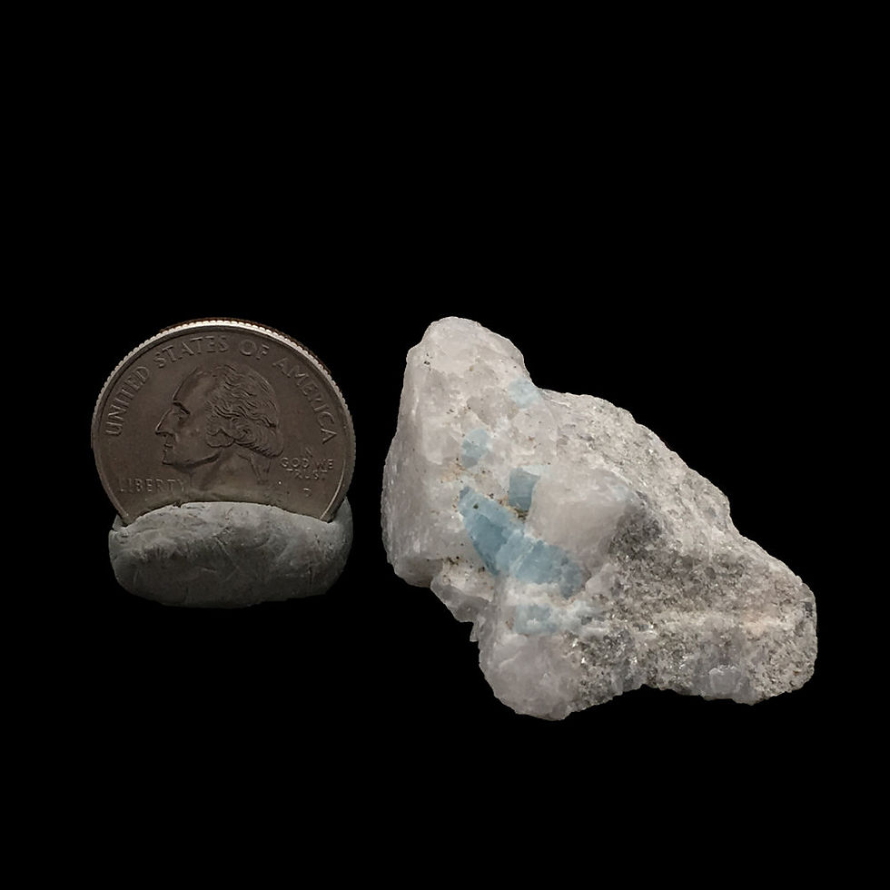 Thumbnail: Aquamarine • United States • 26.8 grams ~ 36x36x24mm