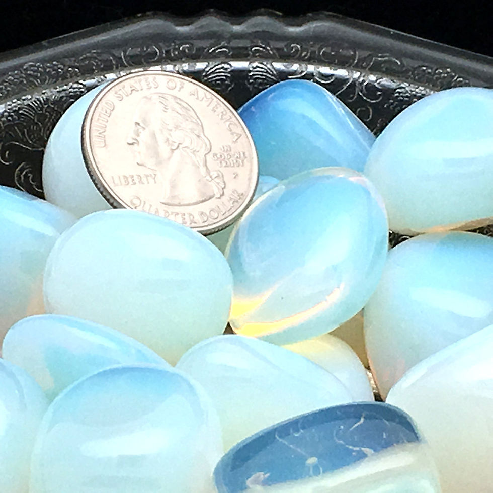 Thumbnail: 50004oP • Opalite Tumbles • Large | SmokyMountainBeads.com