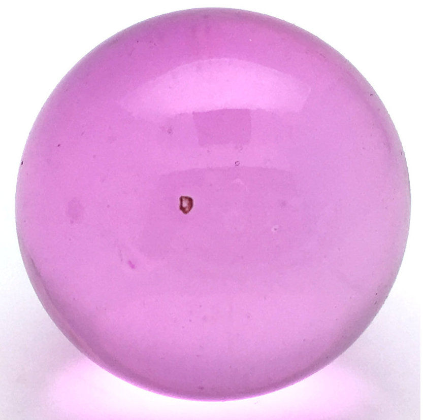 Thumbnail: Crystal Sphere with Stand • Fuchsia • 75.1 grams ~ 38.6mm