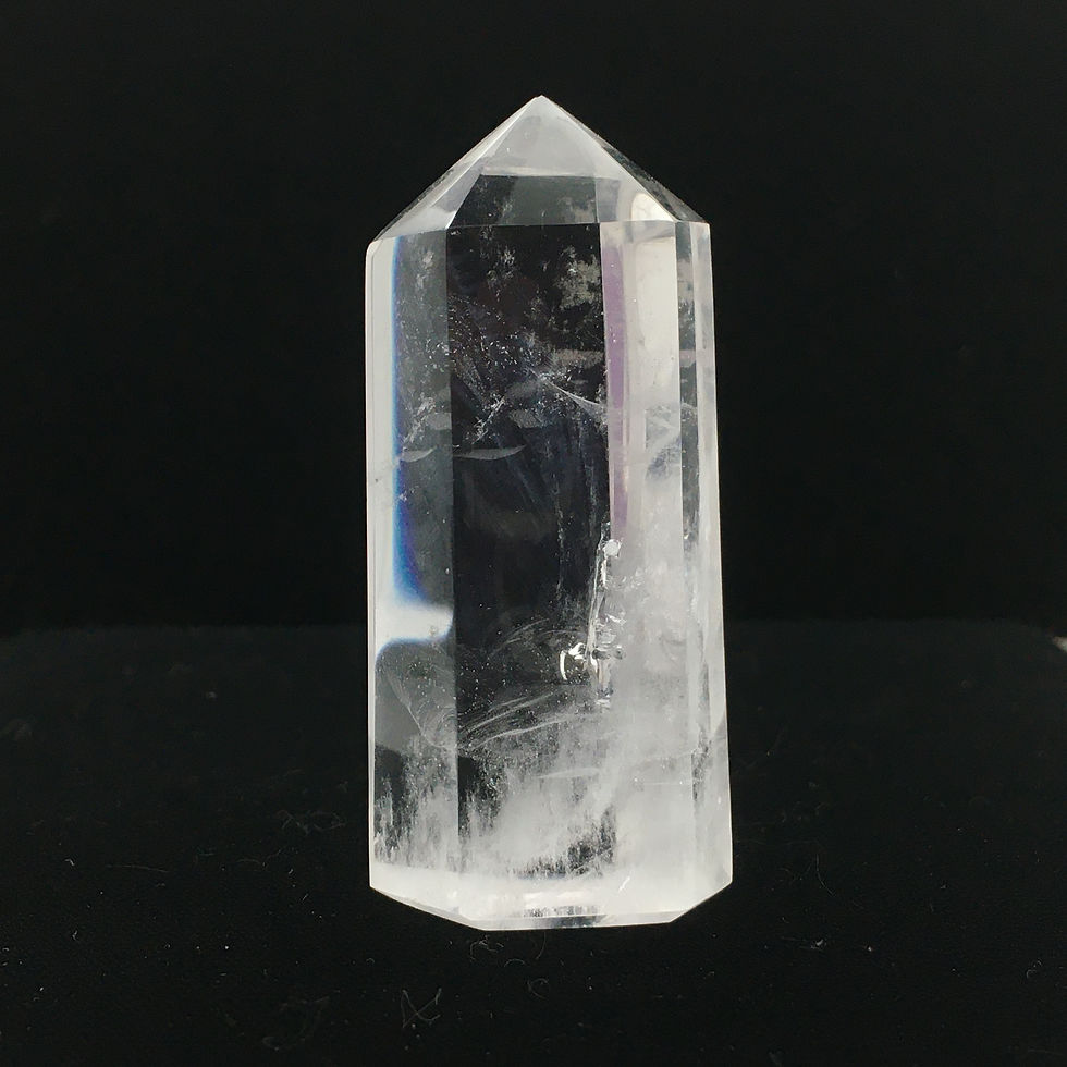 Quartz Prism Point • 86.0 grams ~ 72x32x22mm • 51400QCPP-86-0 | SmokyMountainBeads.com
