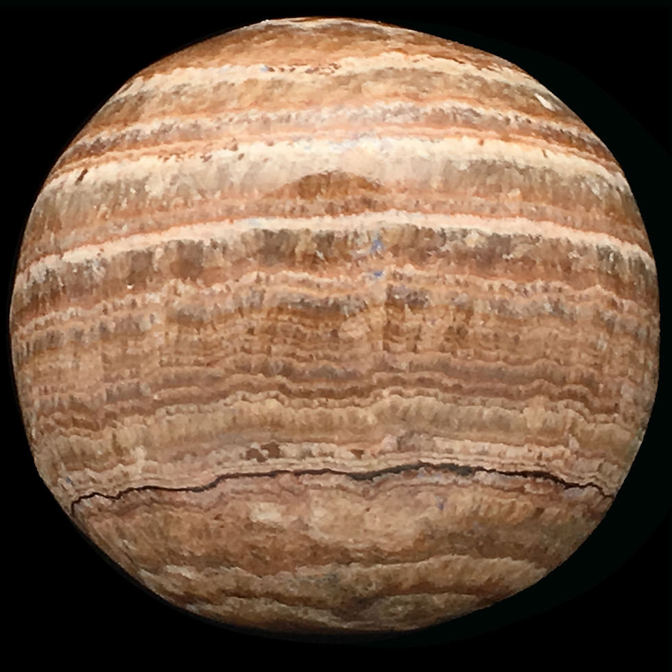 Thumbnail: Aragonite Sphere • Peru • 143.5 grams ~ 49.2mm