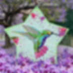 Hummingbird • Colibri • 3D Peyote Star • Supplies Only | SmokyMountainBeads.com