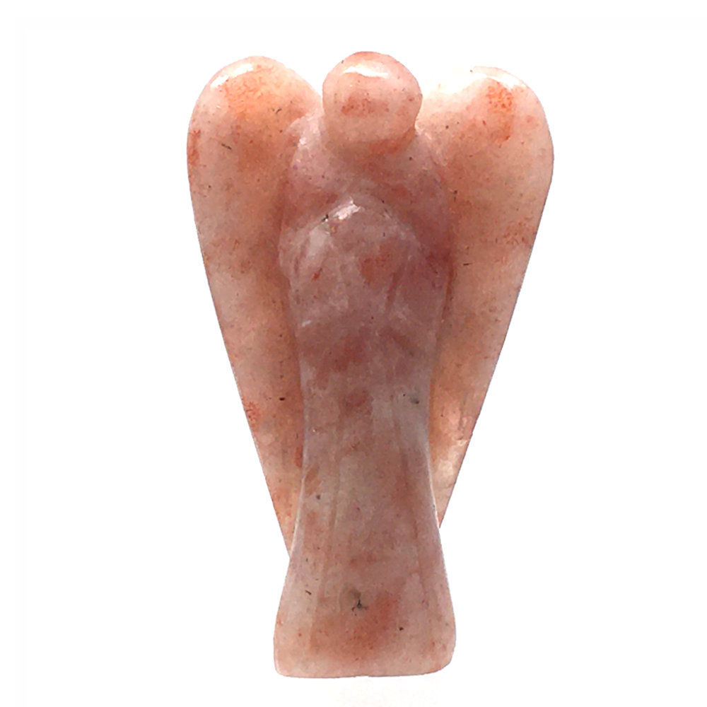 Sunstone Angel • Tanzania • 13.5 grams ~ 43x23x11mm • 97100SUN-13-5 | SmokyMountainBeads.com