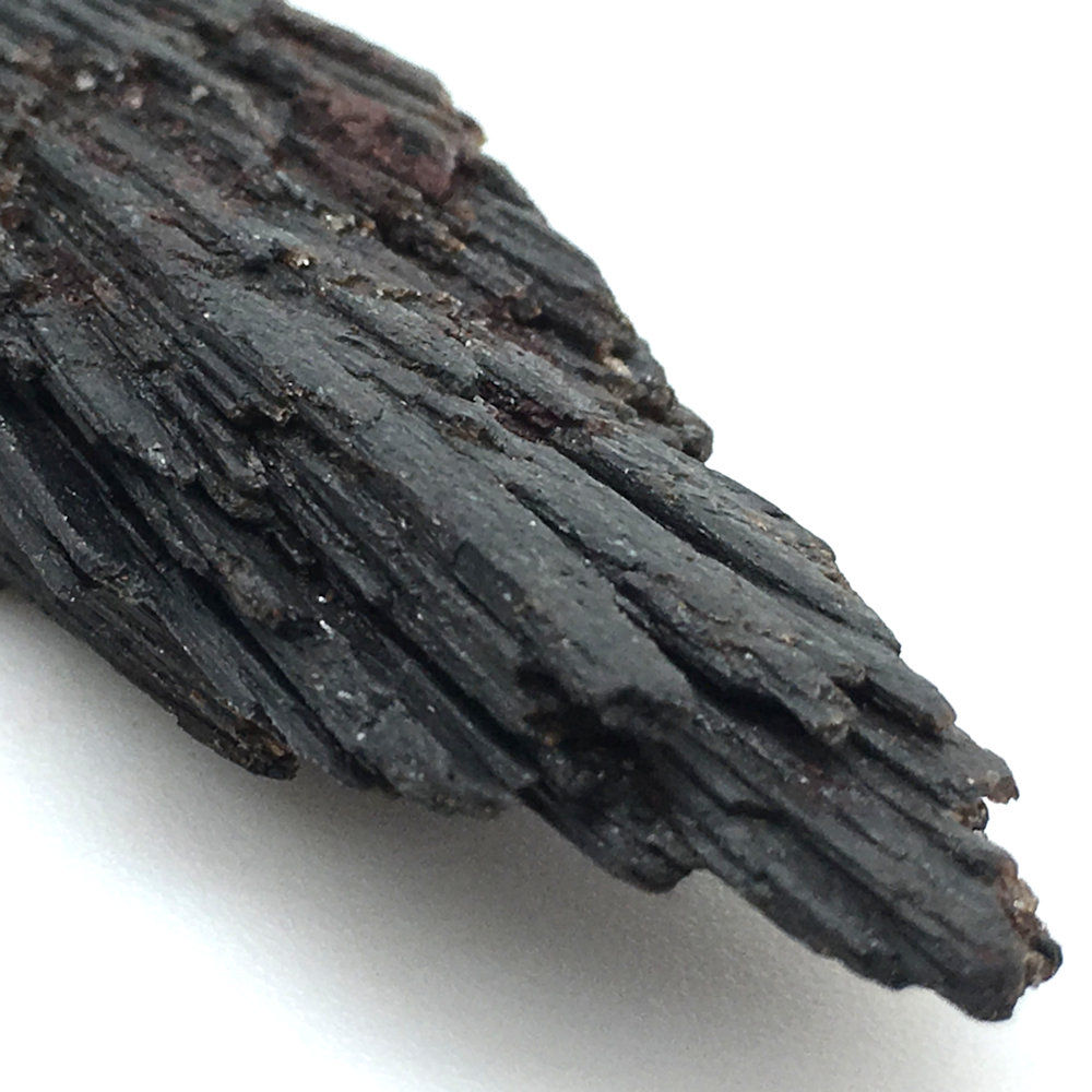 90100KYBBF Black Kyanite Fan 12.9 grams ~ 69x21x9mm