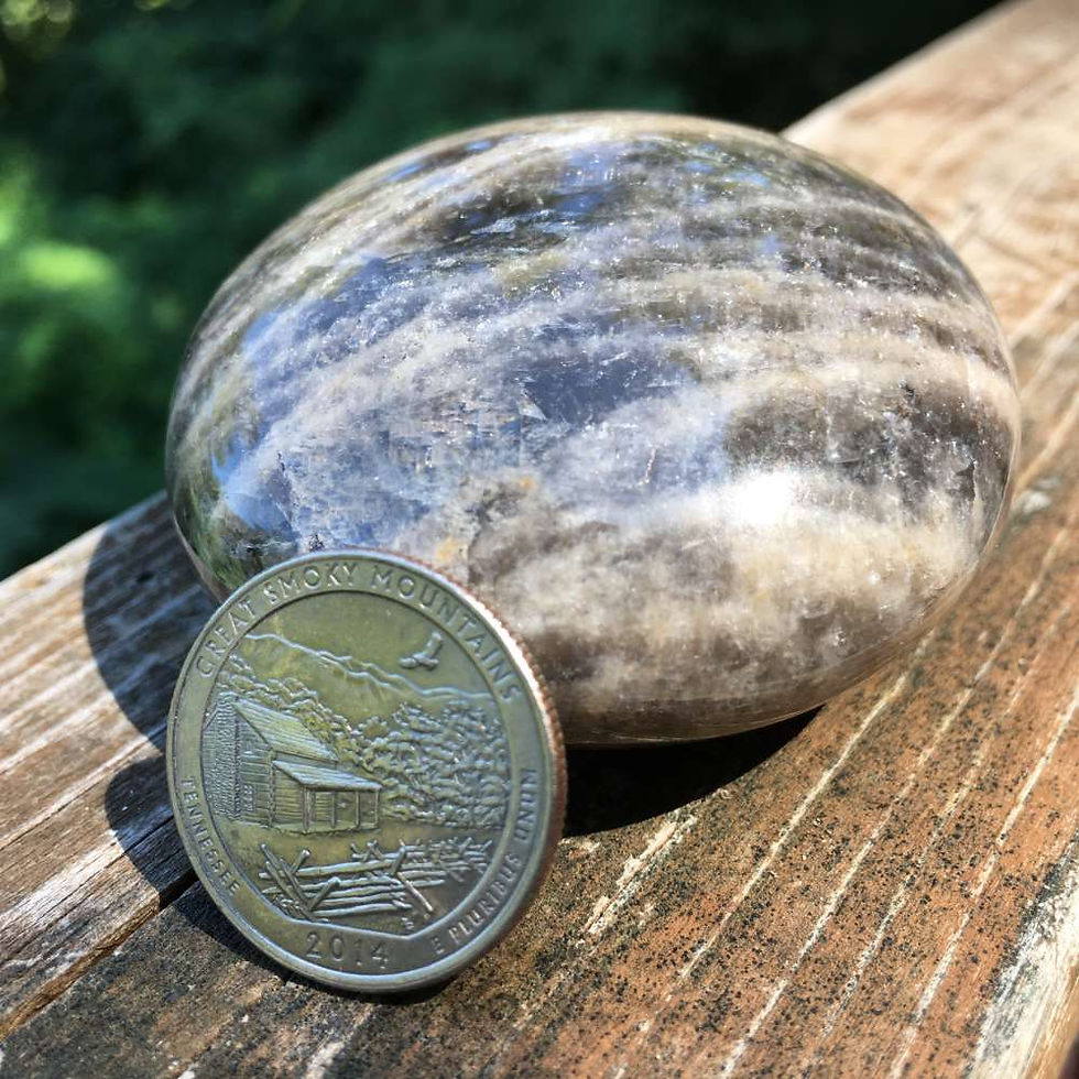 Thumbnail: Moonstone Gallet • Madagascar • 164.0 grams ~ 30x30x32mm
