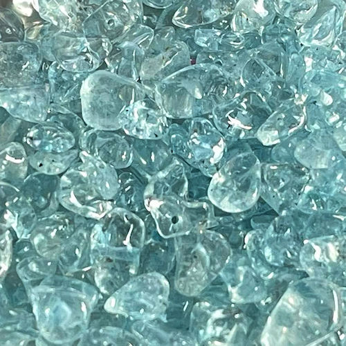 150AQ-SMALL • Aquamarine Chip Beads • 2-8mm | SmokyMountainBeads.com