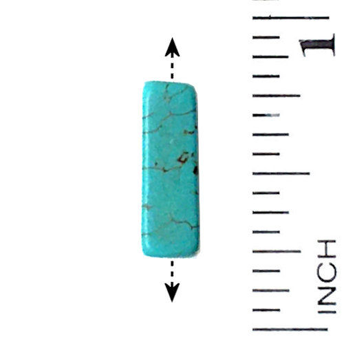 Magnesite Tube Beads • Square • 13x5mm • 172100MA-1305s | SmokyMountainBeads.com