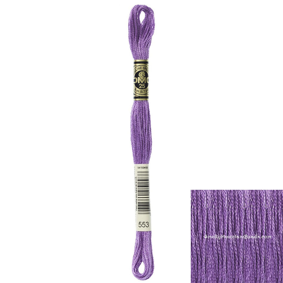 553 • Violet Floss • DMC | SmokyMountainBeads.com