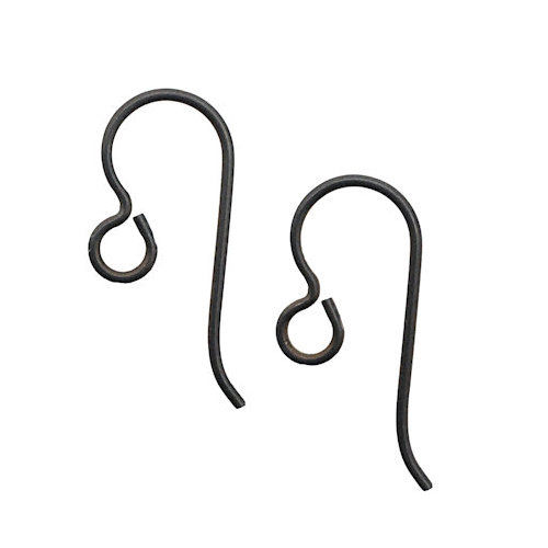 ER-201020-20 • French Ear Wire • Brass • 20mm 20G | SmokyMountainBeads.com