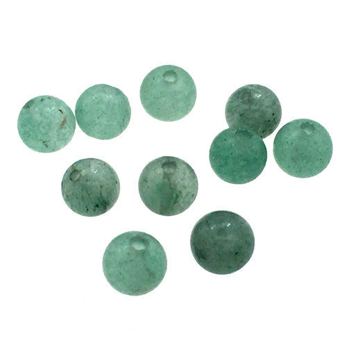 Thumbnail: Green Aventurine Round • 4mm • 170100AV-G04 | Smoky Mountain Beads