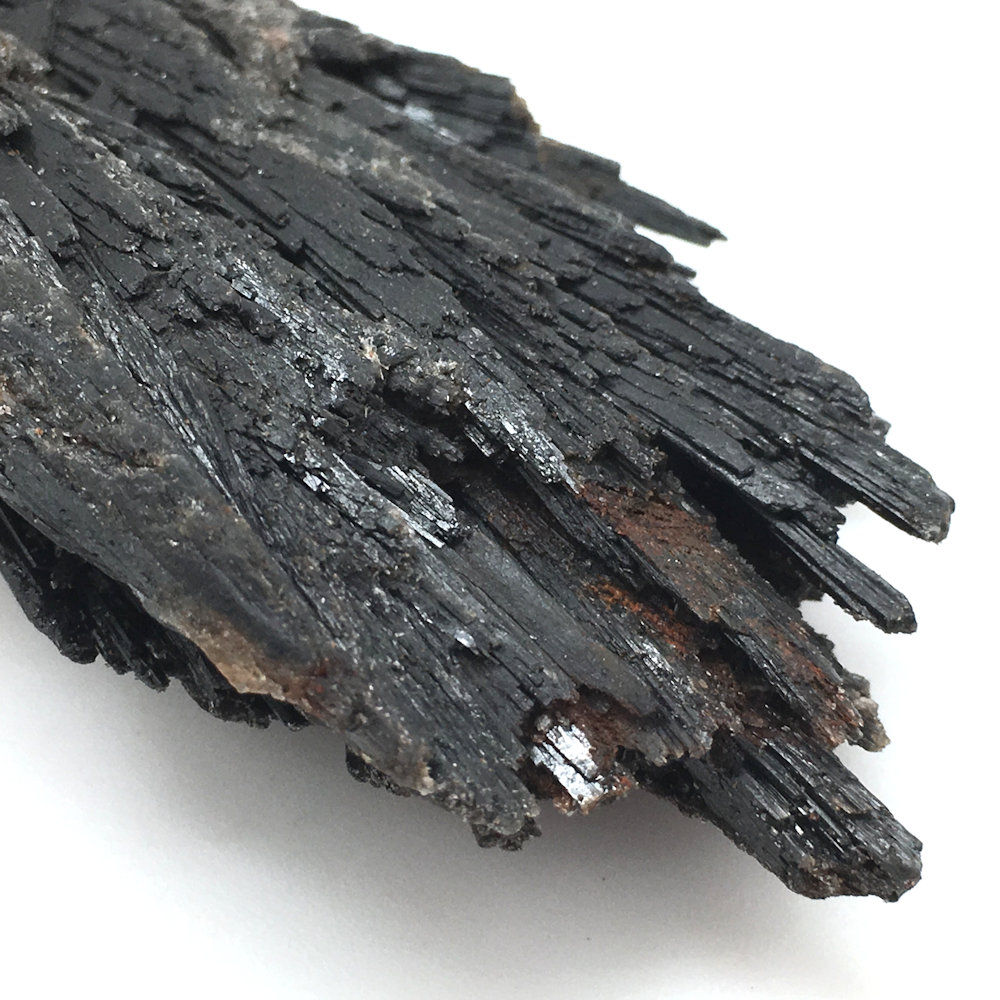 90100KYBBF Black Kyanite Fan 76.2 grams ~ 86x44x23mm