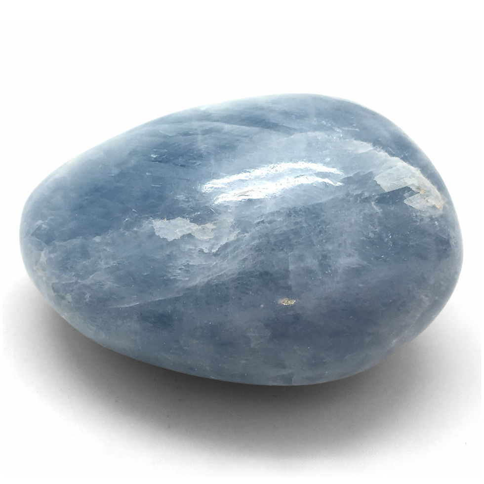 Thumbnail: Blue Calcite Gallet • Madagascar • 305.9 grams ~ 77x62x44mm