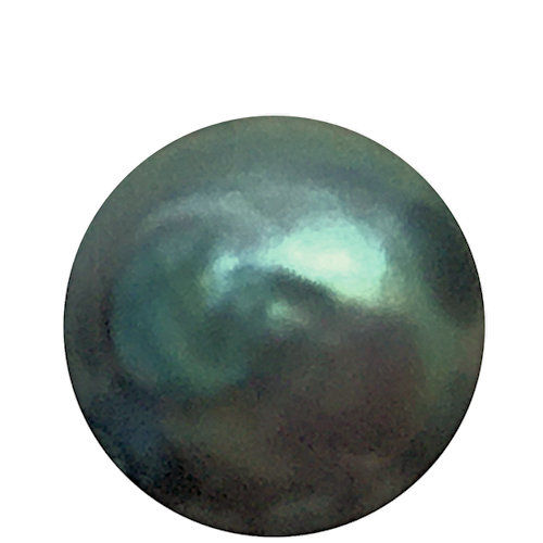 166100FWP-0608SPRUCE • Cultured Freshwater Button Pearl Beads • 6-7mm | SmokyMountainBeads.com