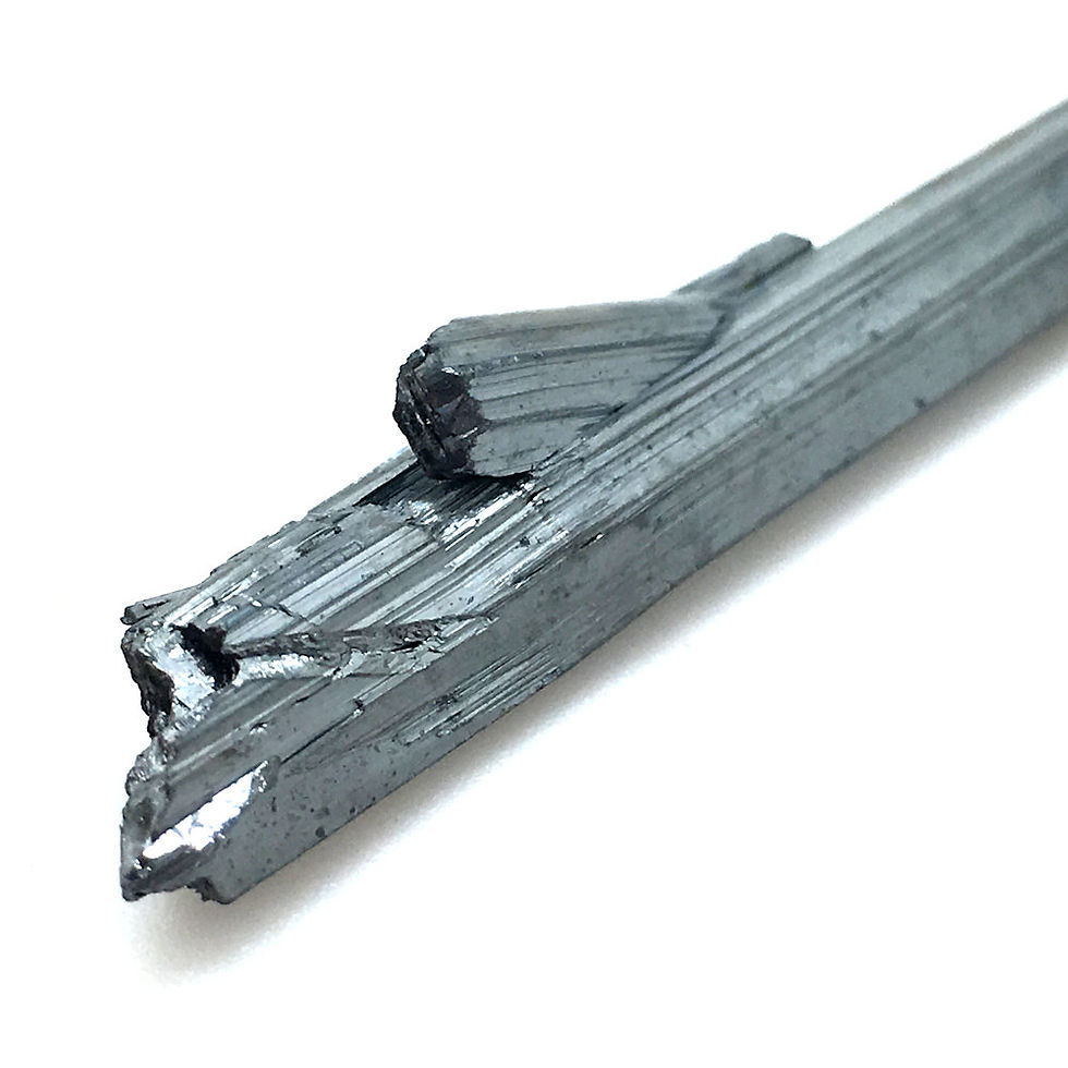Thumbnail: Stibnite Blade • 5.8 grams ~ 63x8x8mm 90100STB