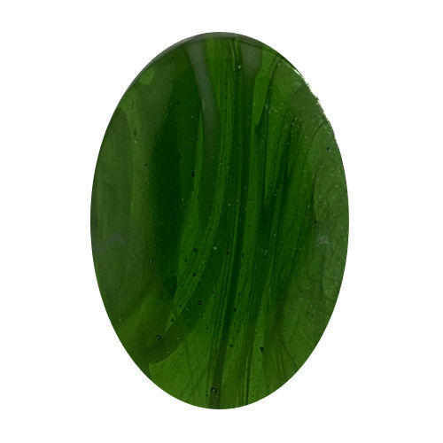155ACR-69-2518FAVG • Faux Aventurine Acrylic Cabochon • 25x18x4mm | Smoky Mountain Beads