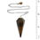 Thumbnail: Golden Tiger Eye Pendulum • 9.7 grams ~ 41x17mm