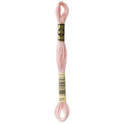 Thumbnail: 225 • Shell Pink Ultra Very Light Floss • DMC | SmokyMountainBeads.com