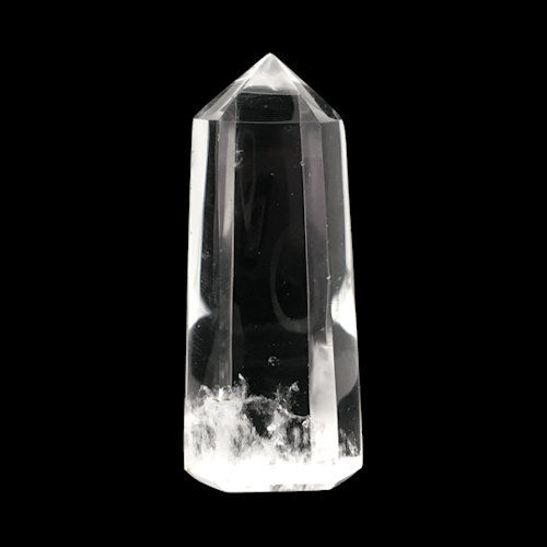 Quartz Prism Point • 63.4 grams ~ 50x32x25mm • 51400QCPP-63-4 | SmokyMountainBeads.com