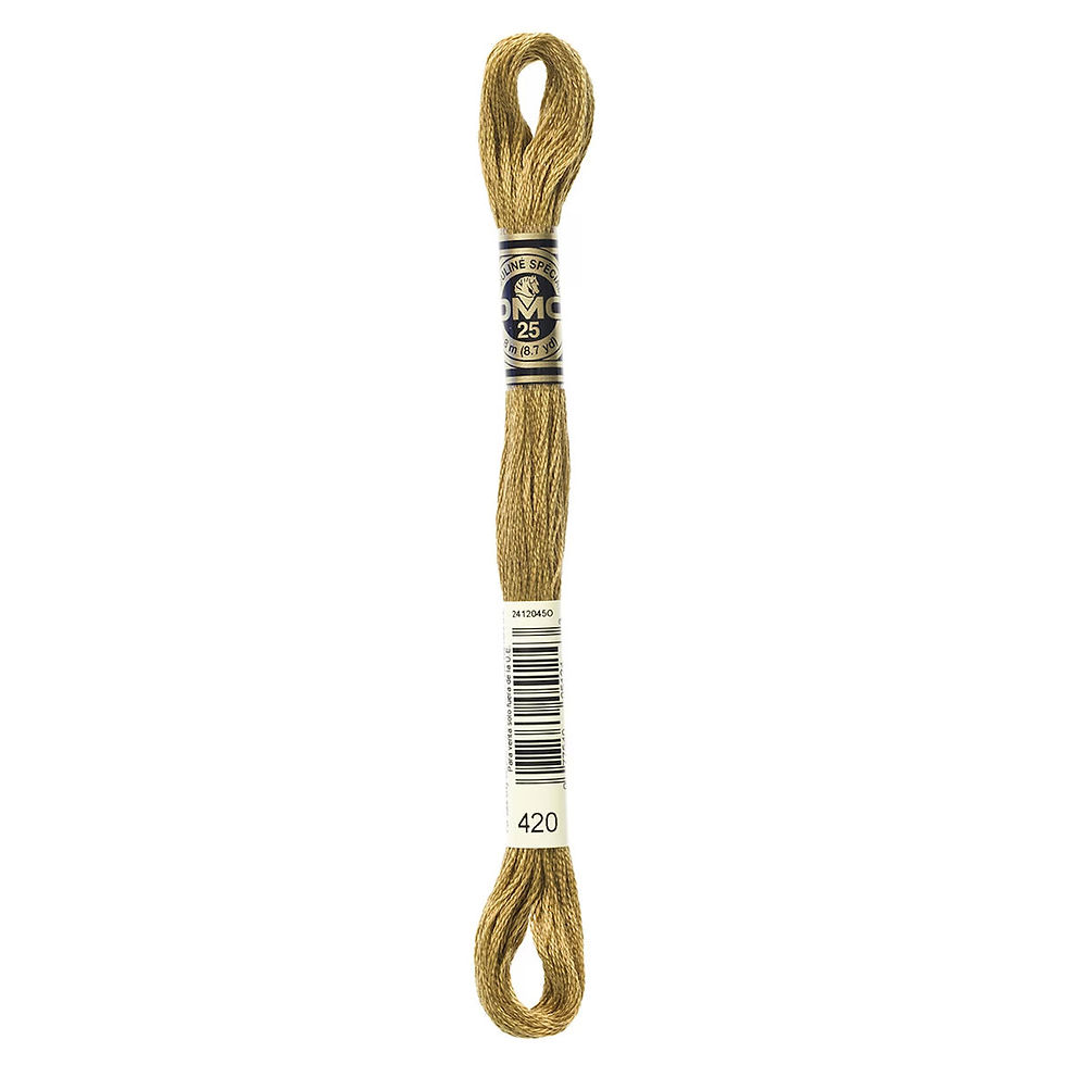 Thumbnail: 0420 • Hazelnut Brown Dark Floss • DMC | SmokyMountainBeads.com