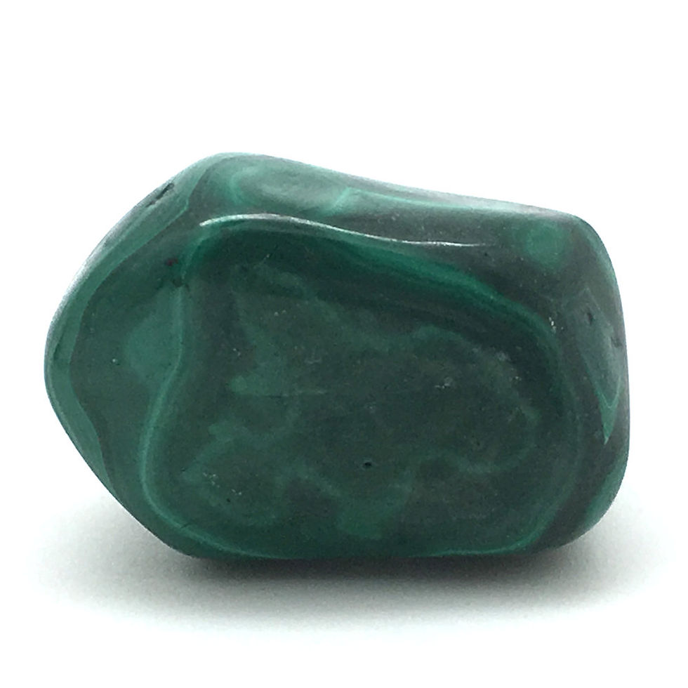 Thumbnail: Malachite Hand-Polished • Congo • 38.3 grams ~ 32x23x21mm